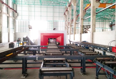 H beam CNC processing