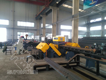 Supertime CNC angle line drilling marking machine