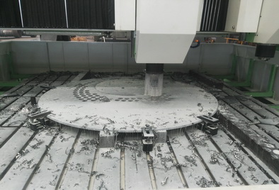 CNC plate flange drilling machine