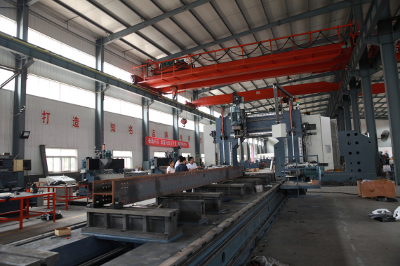 CNC structural beam drilling machine