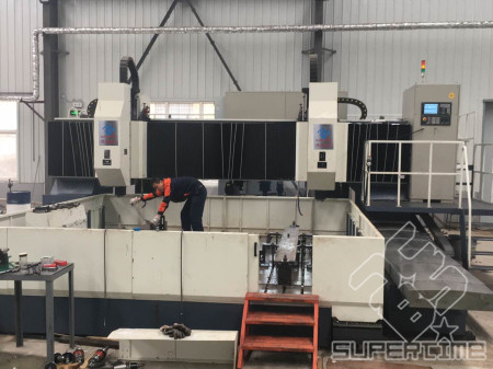 Supertime GZP3535 CNC tube plate drilling milling machine