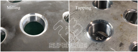Supertime GZP3535 CNC tube plate drilling milling machine