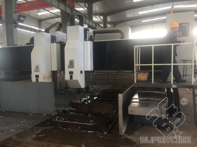 Onsite visit GZP4060 CNC tube plate drilling