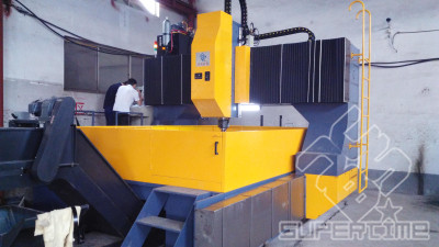 Mining machinery Supertime CNC sieve plate drilling