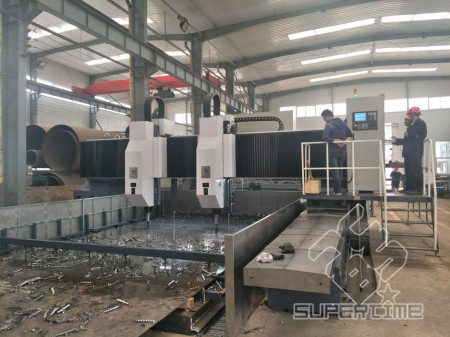 Supertime Petroleum Chemical CNC Plate Drilling Machine