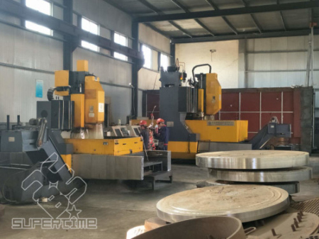 Supertime tube sheet drilling milling machine