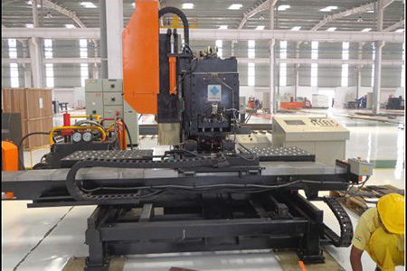 CNC Hydraulic Plate Punching, Drilling, Marking Machine CJHZ110